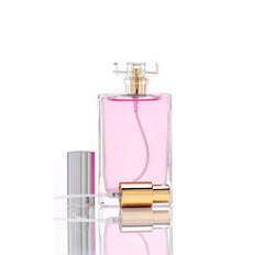 Capuchon métallique or YORROR pour atomiseur verre 100 ml, finition luxueuse