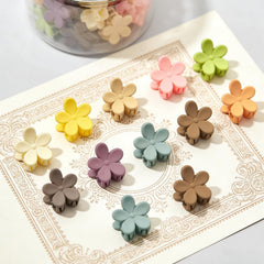 Barettes fleurs petites pour filles et femmes, faciles à porter.