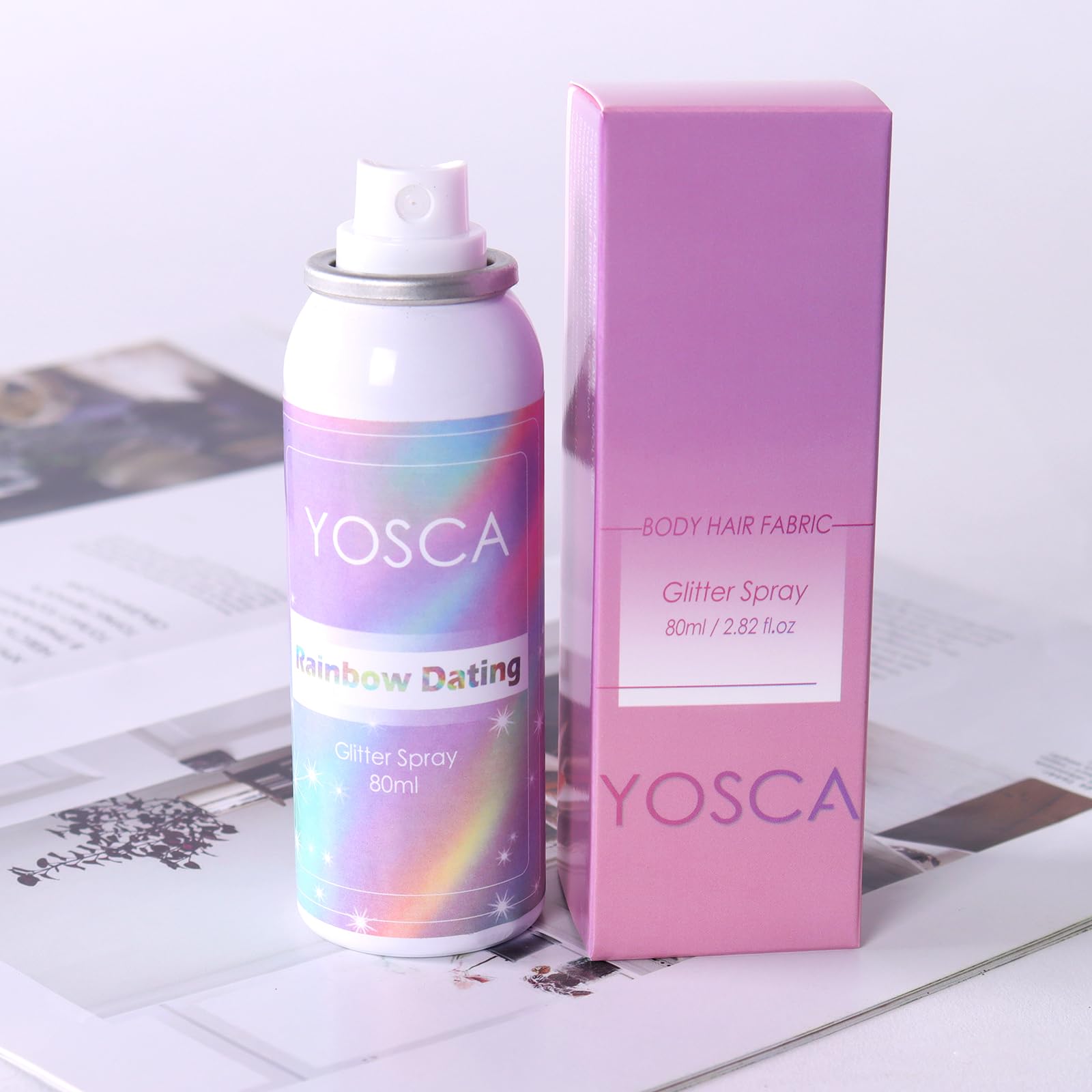 Yosca emballage et bouteille élégants, présentation pratique.