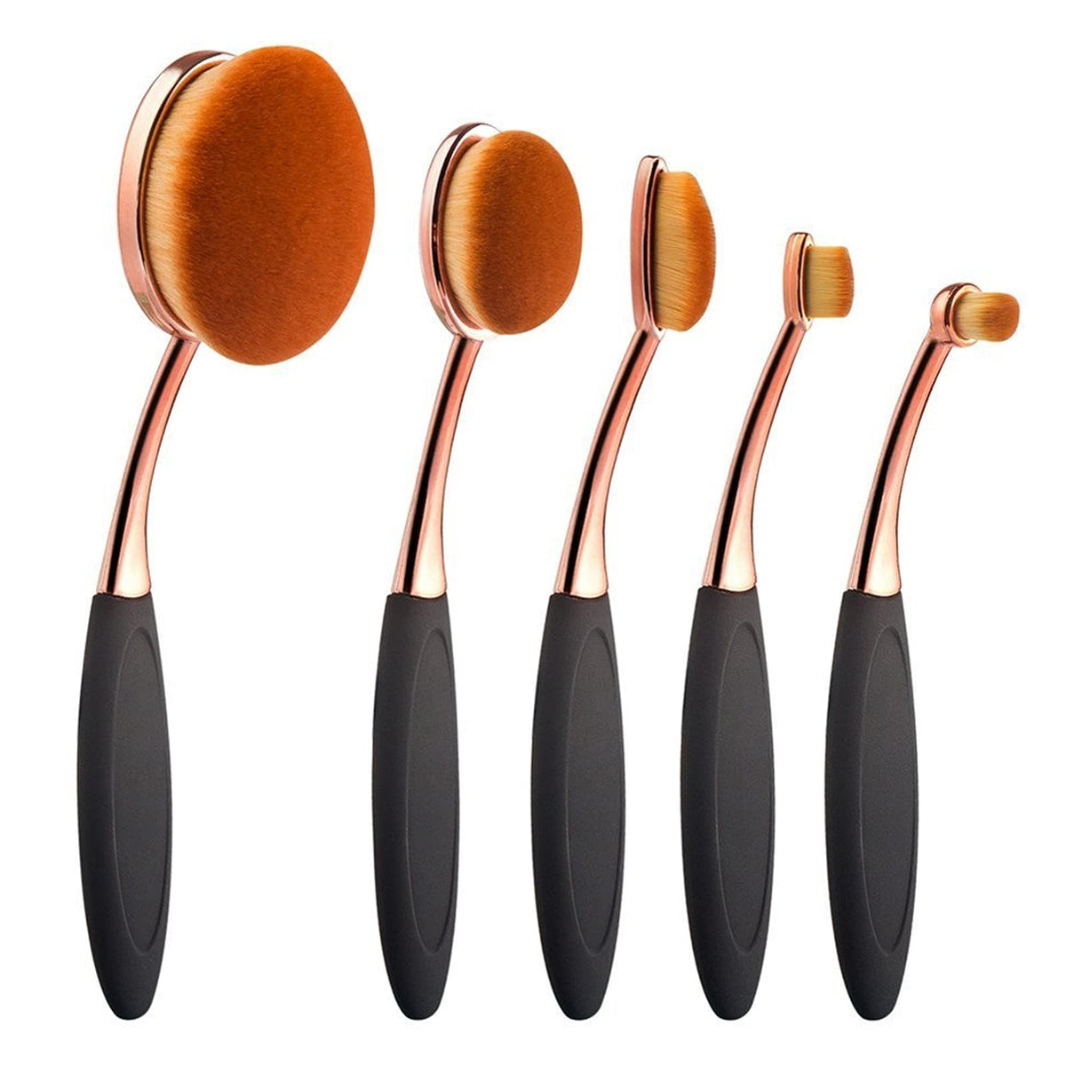 Pinceaux Yoseng oval ensemble pour une application précise et naturelle