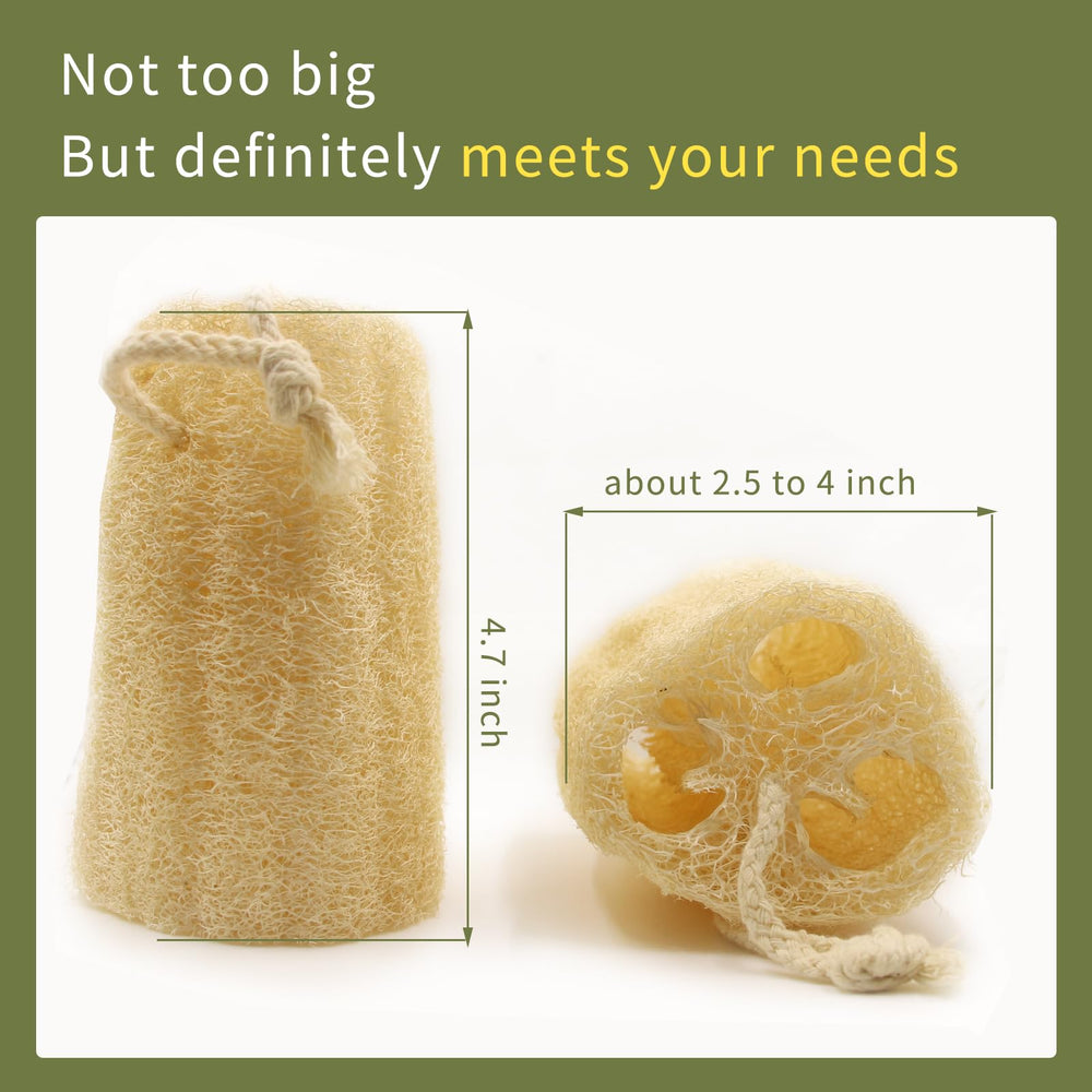 Loofah biodégradable YOTDHUO, option respectueuse de l'environnement.