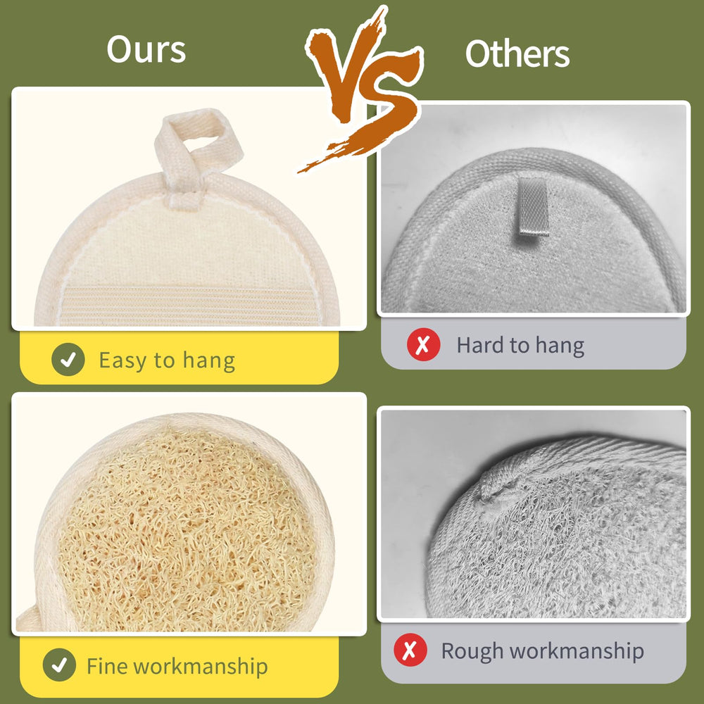 Utilisation toute saison avec YOTDHUO loofah, pour une peau fraîche et purifiée.