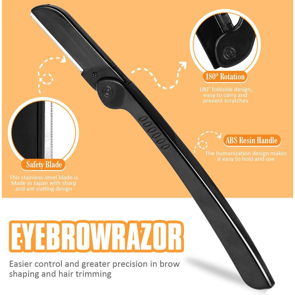 Yougai ciseaux sourcils incurves, coupe précise et contrôlée.