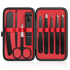 Yougai kit-pinces 9 pièces avec étui cuir, rangement pratique pour la maison.