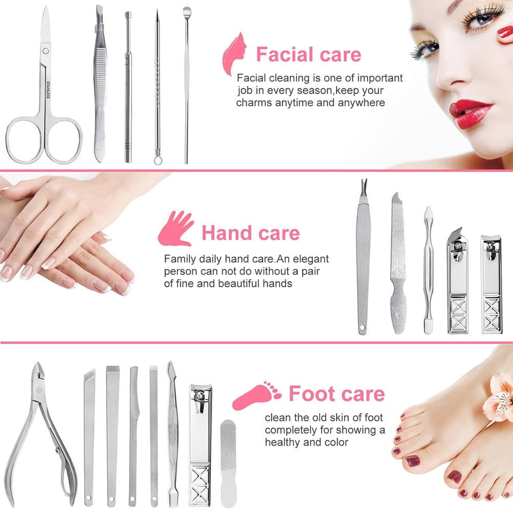 Yougai Set Manucure – étui voyage pratique pour emporter les outils.