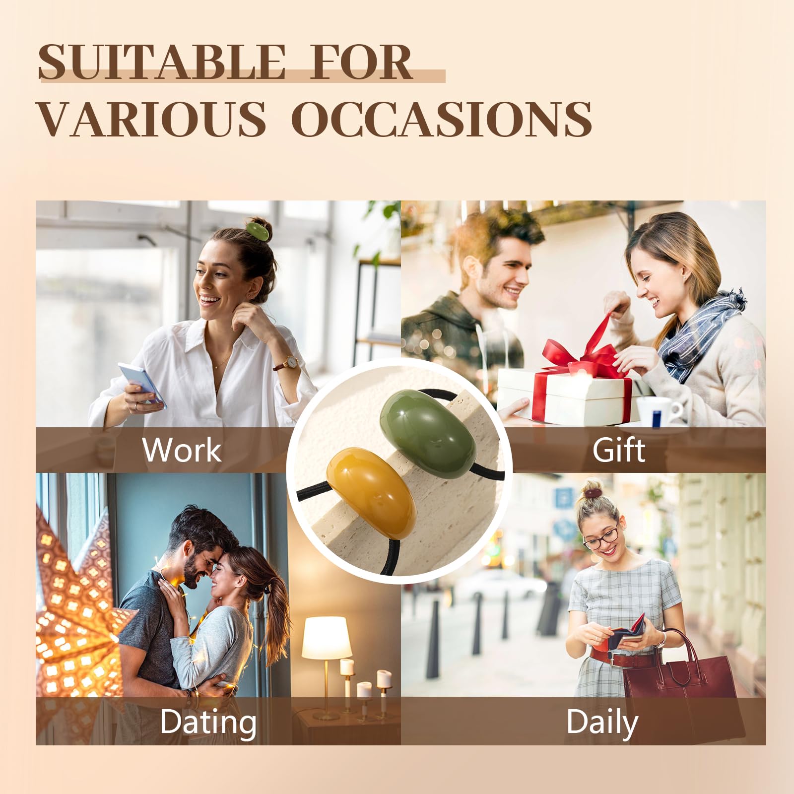 Yougeigy cadeau parfait: accessoire cheveux doré pour femme qui aime le style et le confort.