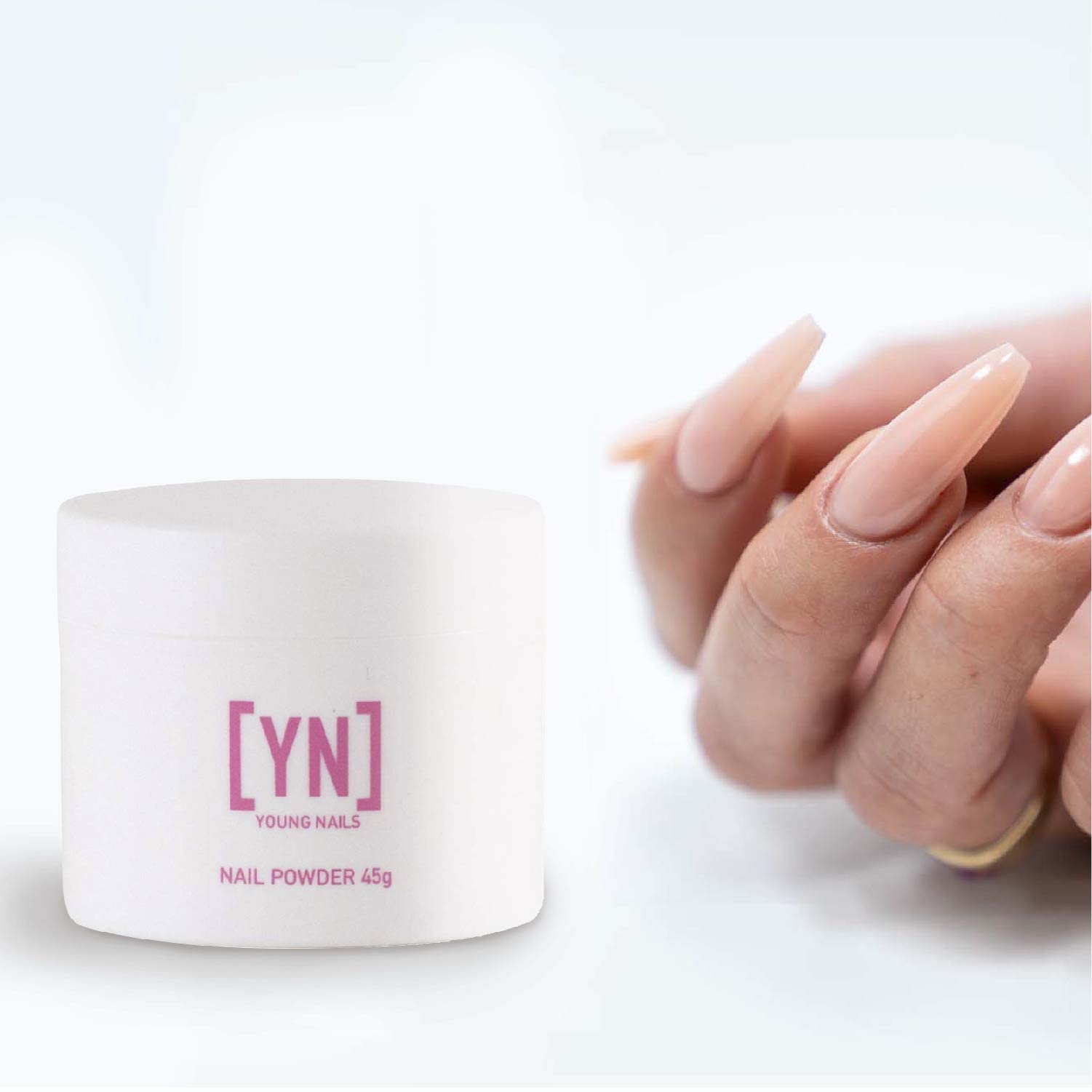 Young Nails Rosebud format 45 g utile pour plusieurs poses.