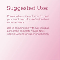 Young Nails pour une manucure française éclatante et précise.