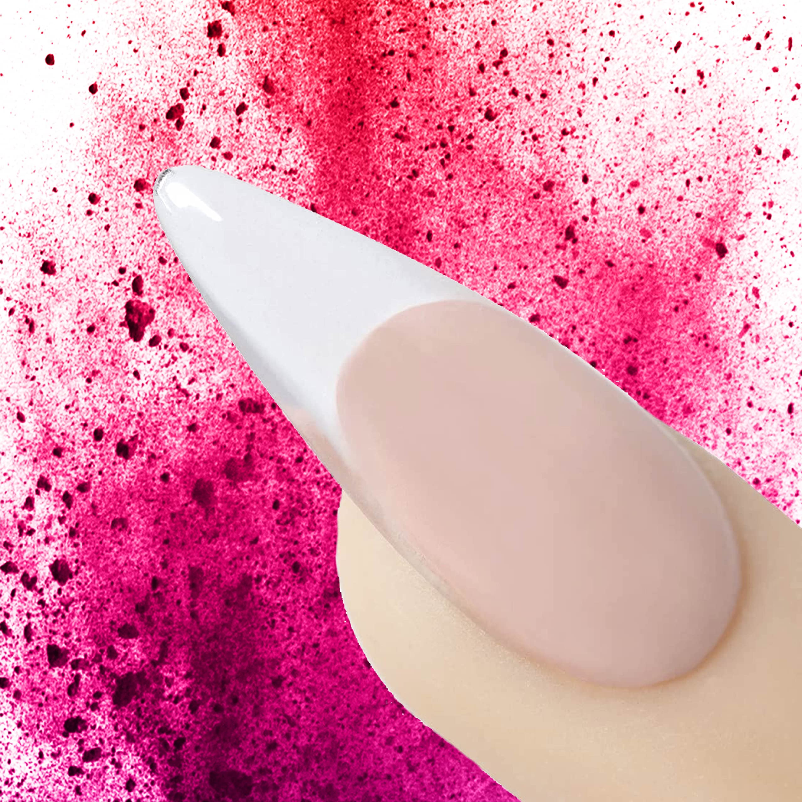 Young Nails Poudre Core Acrylique rose pour des ongles glamour et durables.