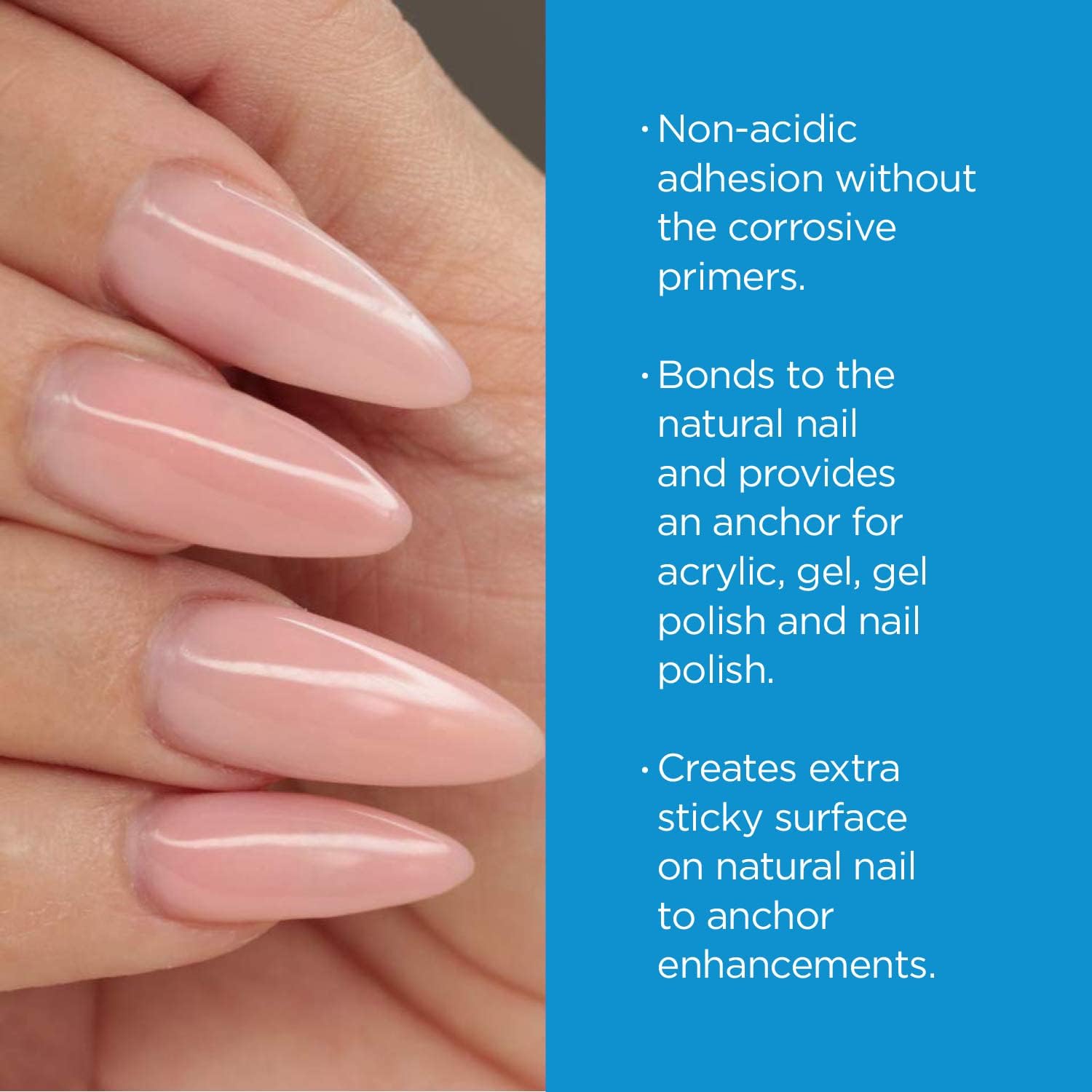 Young Nails Protein Bond compatible gel-vernis et acrylique.