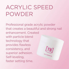 Young Nails technologie mélange particules assure une consistance parfaite.
