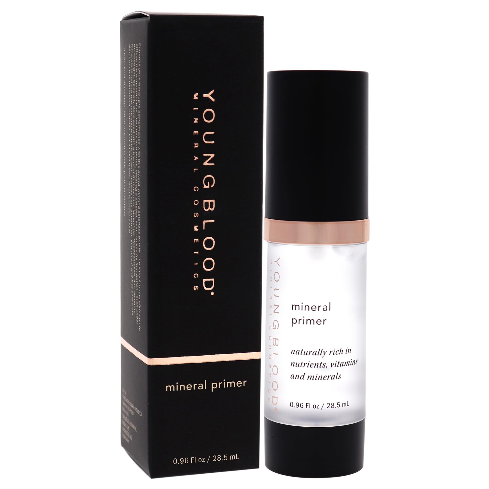 Youngblood Primer Minéral, texture légère pour une application fluide.