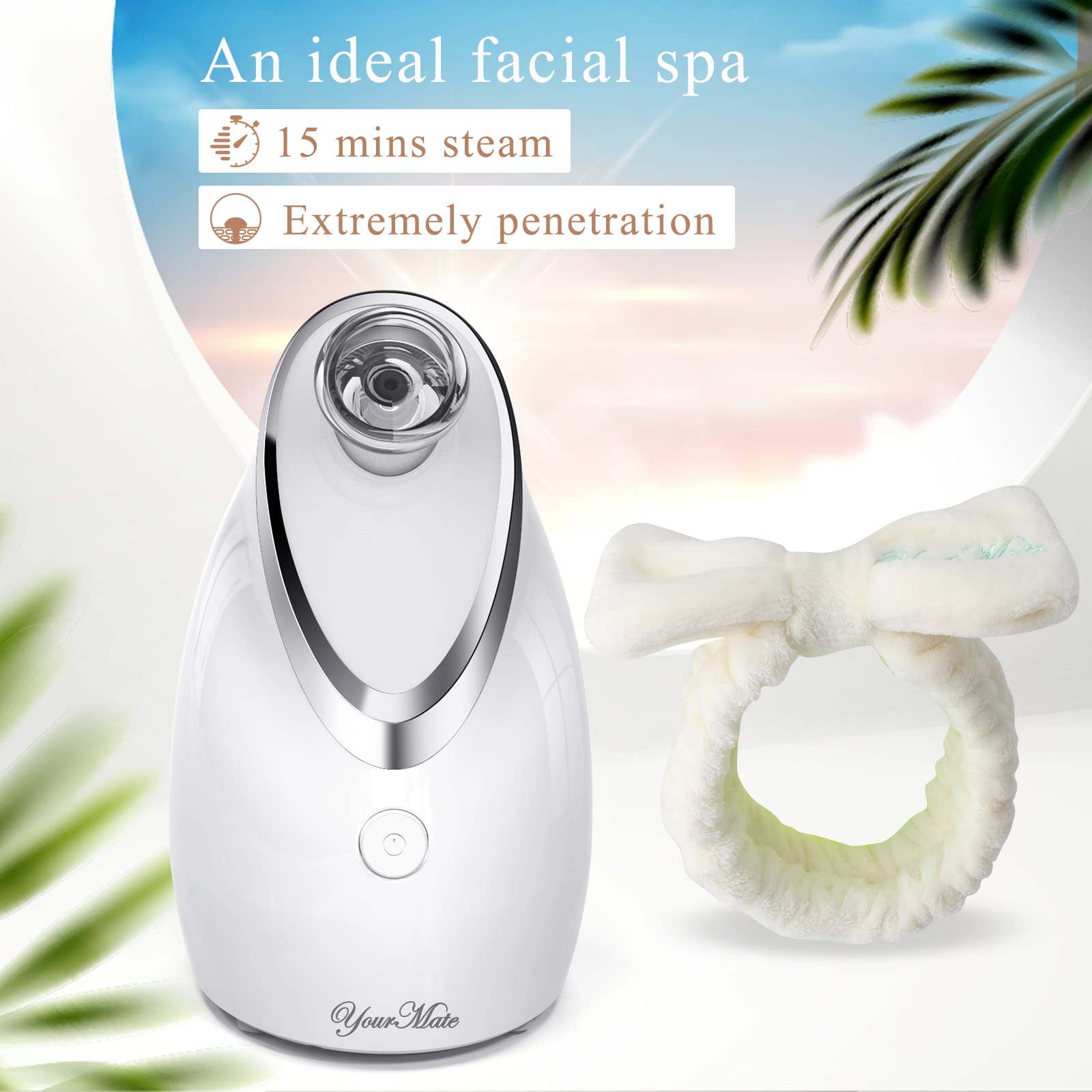 Utilisation simple à domicile pour soin du visage.