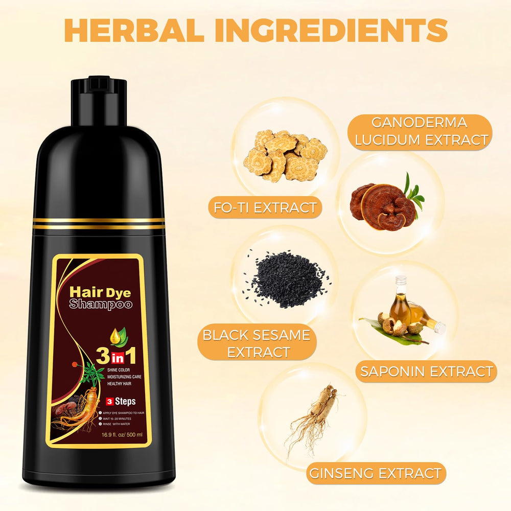 Extraits de ginseng et olive, YOURTONE pour fortifier les racines et hydrater