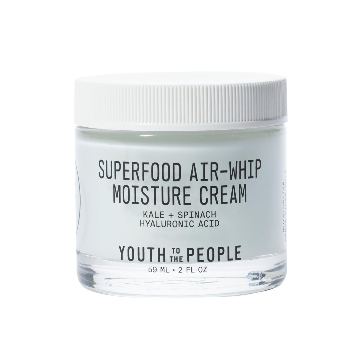 Crème Air-Whip Youth To The People dans son pot, hydratation durable.