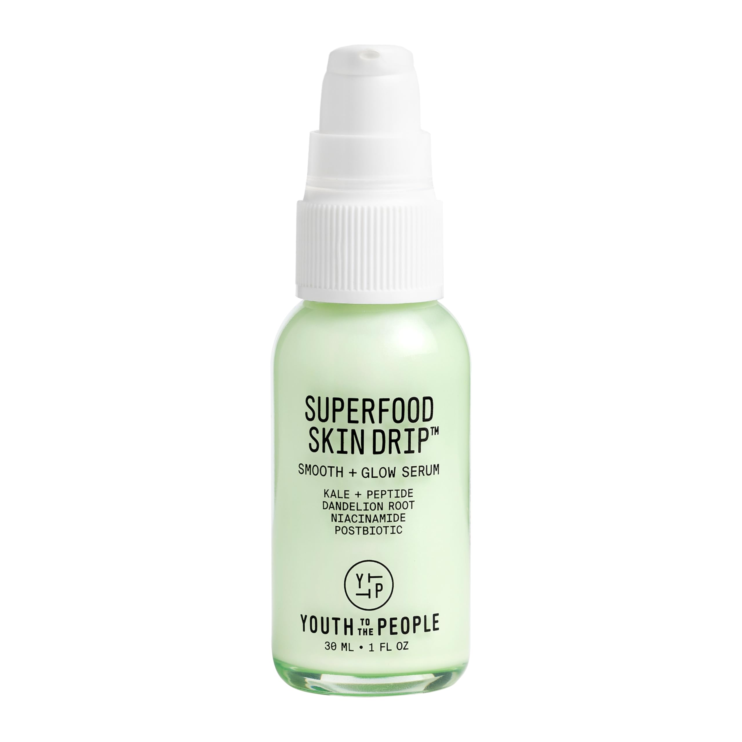 Sérum Skin Drip de Youth To The People – bouteille, hydratation légère et éclat immédiat.