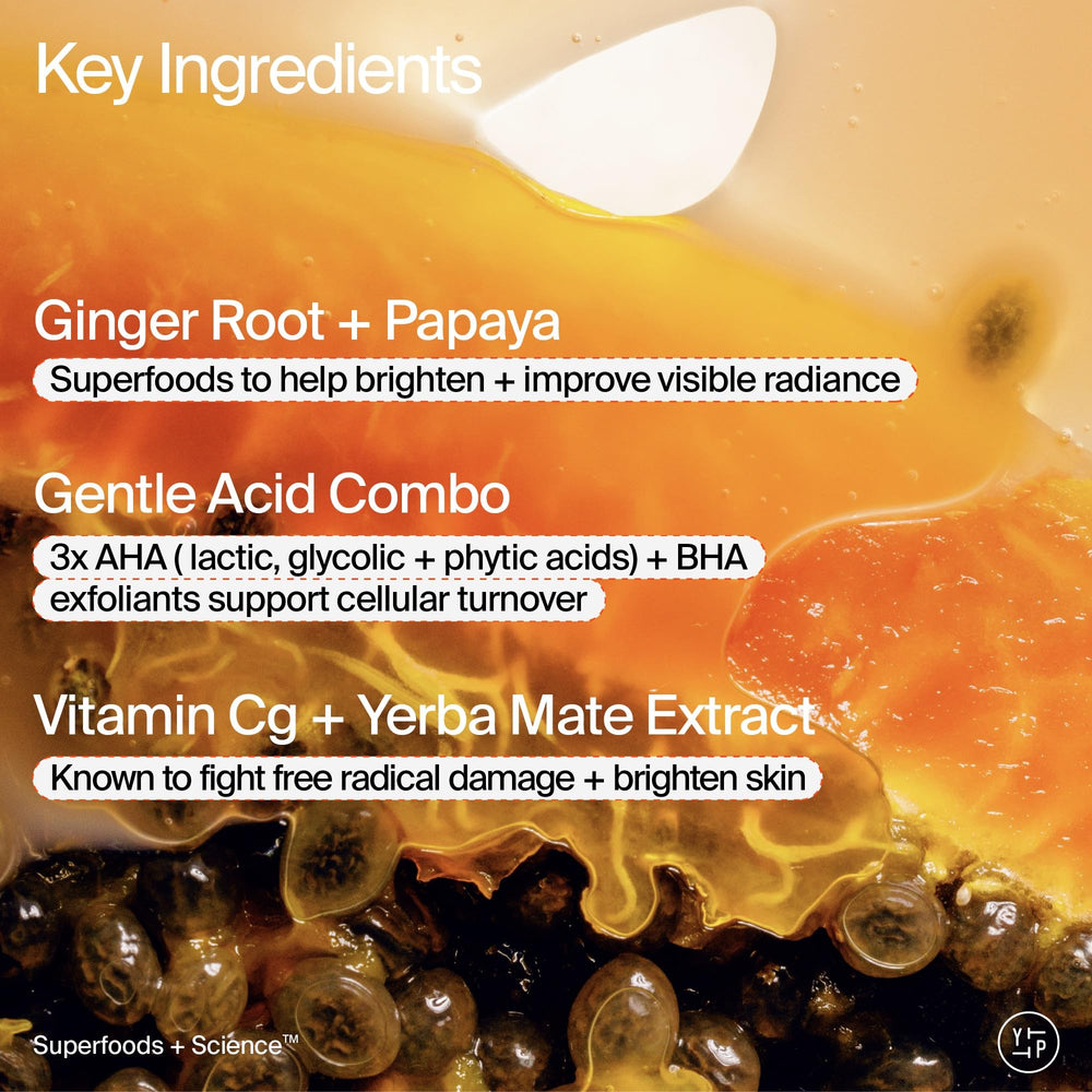 Youth To The People Superfruit Nettoyant Refill – Éclat naturel grâce à papaye et vitamine C.