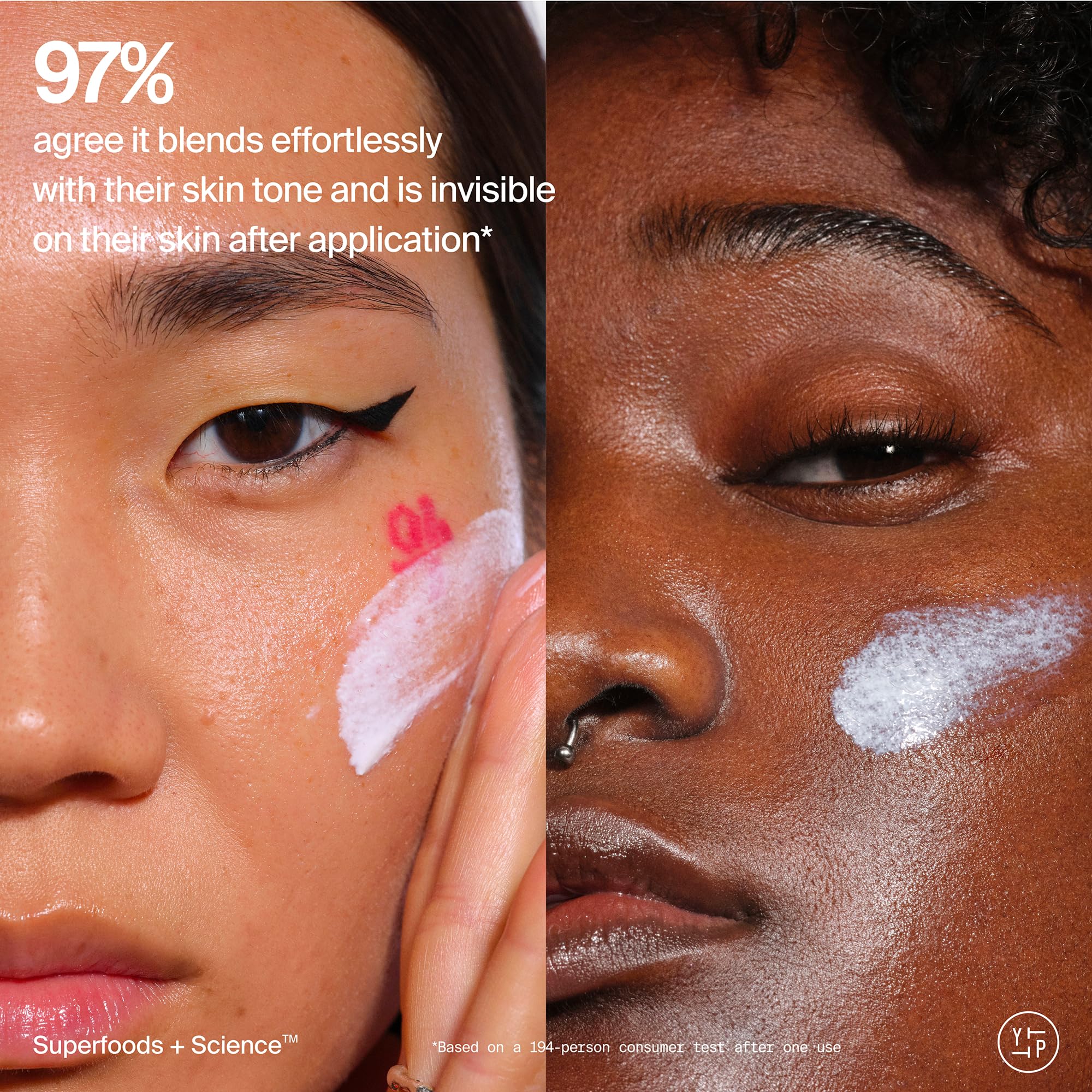 Youth To The People Youthscreen SPF60 – texture légère et fini naturel, prêt pour le maquillage minimal