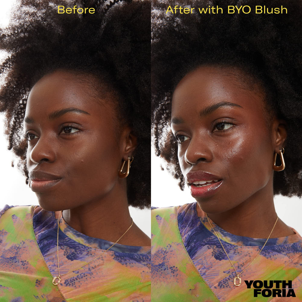 Youthforia BYO Blush – huile de tournesol et avocat pour protéger et nourrir.