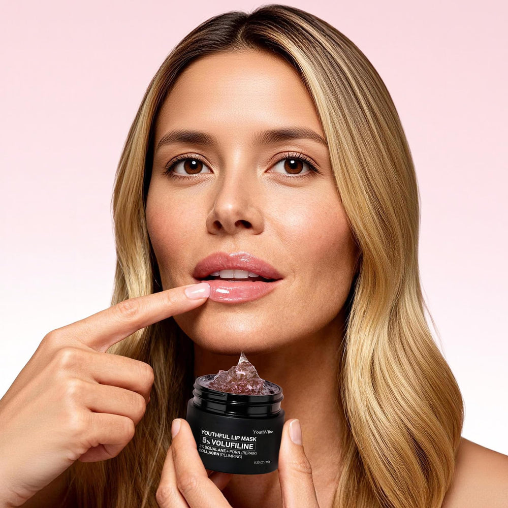 YouthVibe Lip Mask Nuit – utilisation nocturne et application douce.