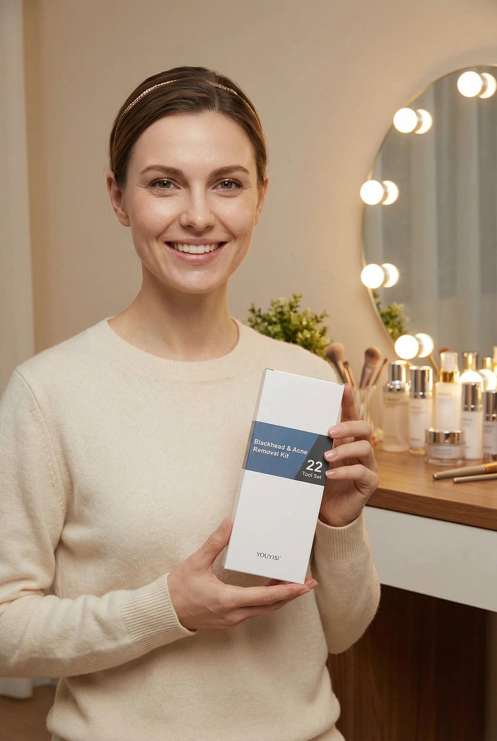 YOUYISI kit soin acné maison, routine pratique et efficace.