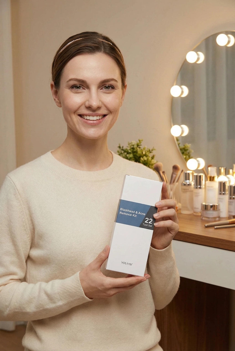 YOUYISI kit soin acné maison, routine pratique et efficace.