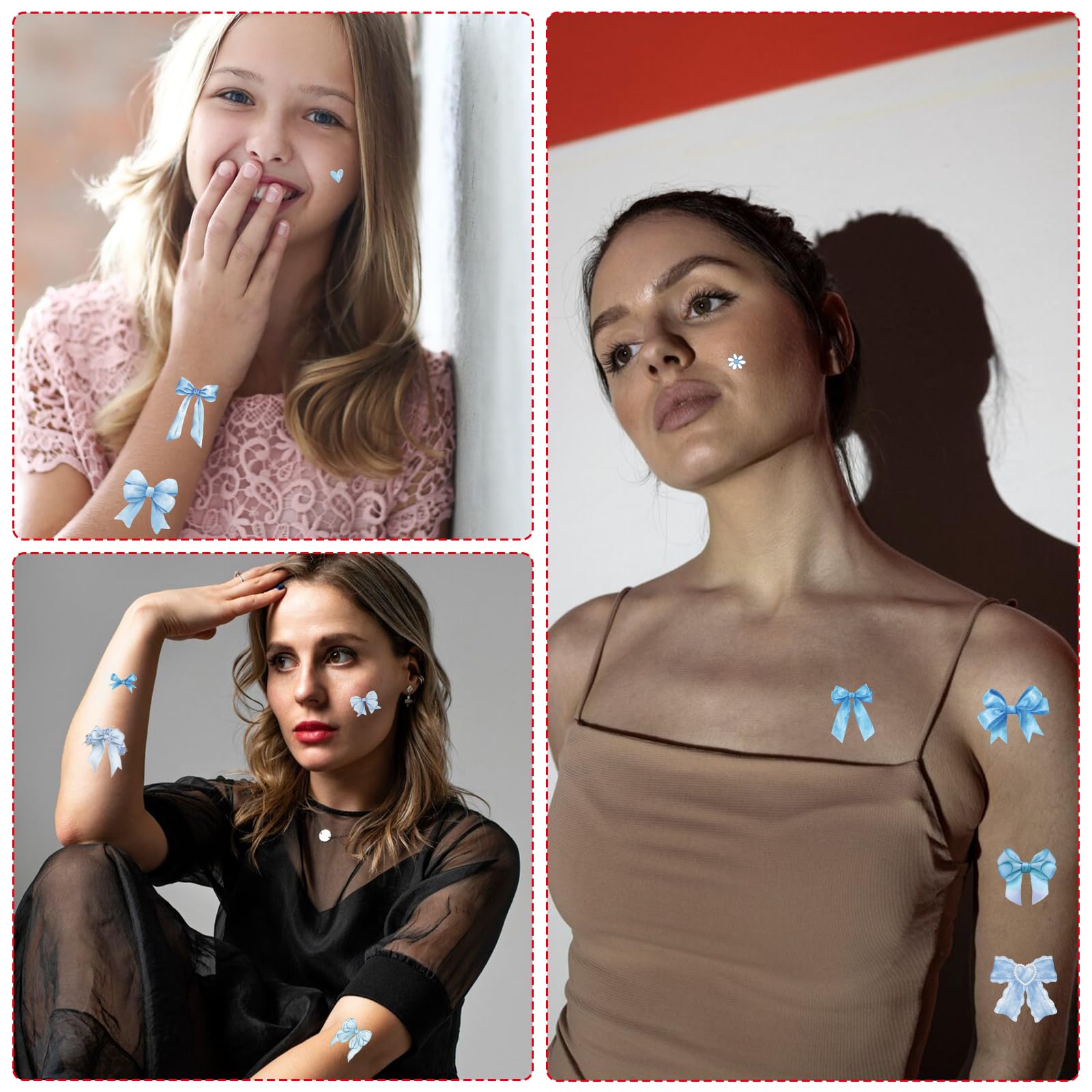 Adhésion par transfert aqueux sur la peau, tatouages Yoyuspy fiables.