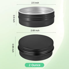 Boîte YQ 2oz avec couvercle hermetique, transport sans fuite.