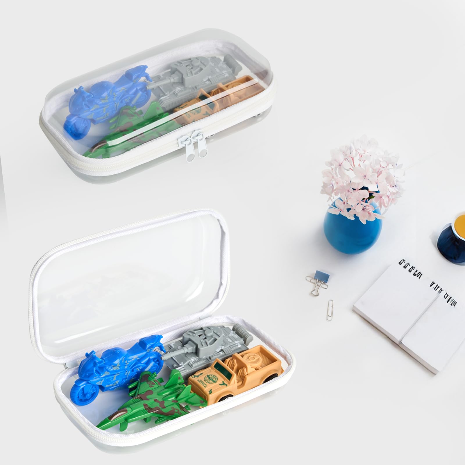 Boite snacks transparente YQBRAO pratique pour emporter des collations