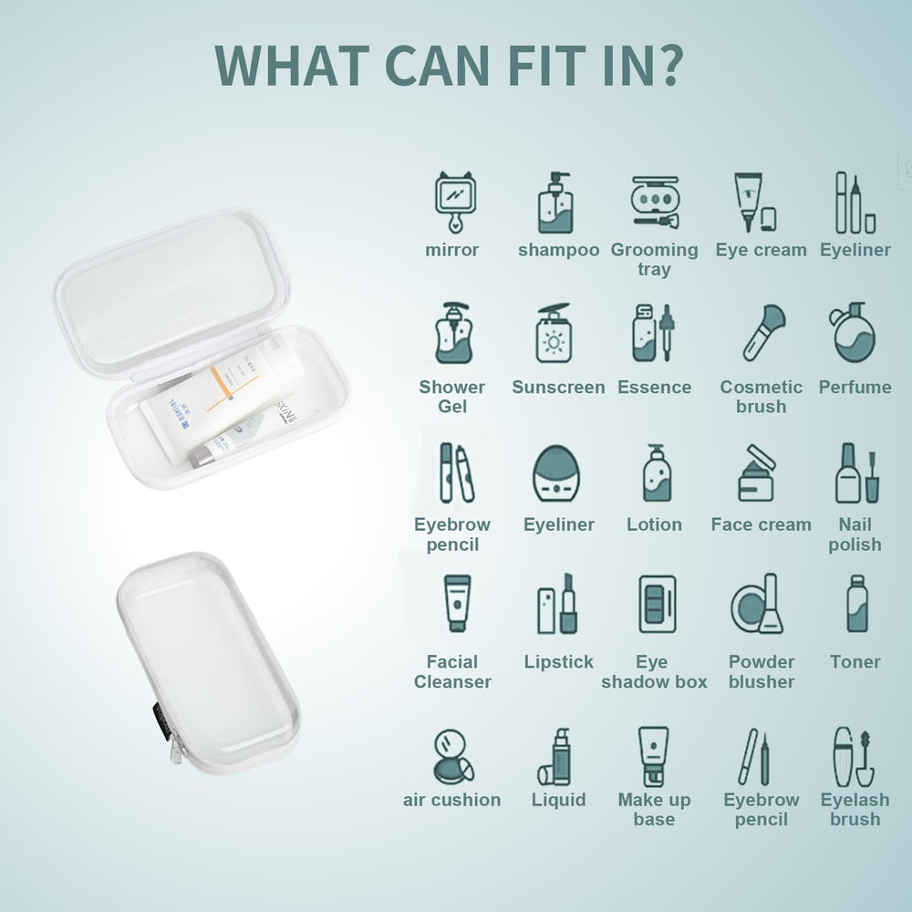 Coffret organisation transparent YQBRAO permet une solution compacte