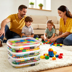 Ensemble de quatre pochettes YQBRAO pour organisation compacte.