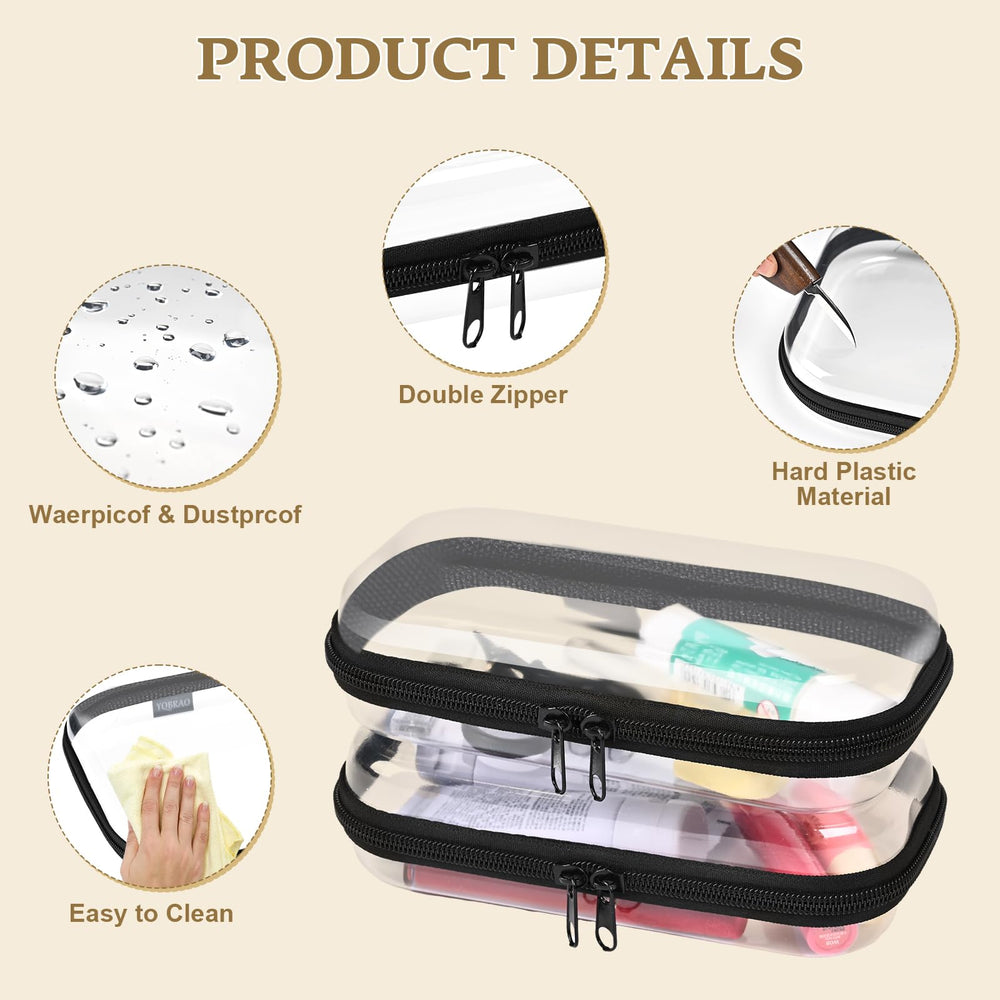 Format compact et portable, idéal pour voyager avec l'étui YQBRAO.