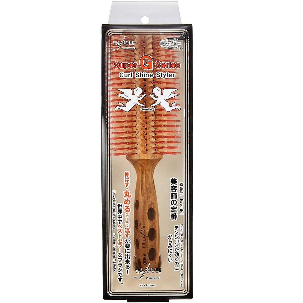 Détail de la brosse Y.S. Park 65go prête à l’emploi.