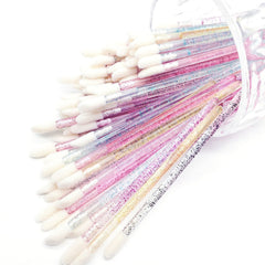 YSAFAI applicateurs lèvres cristal violet pour poser le gloss sans trace.