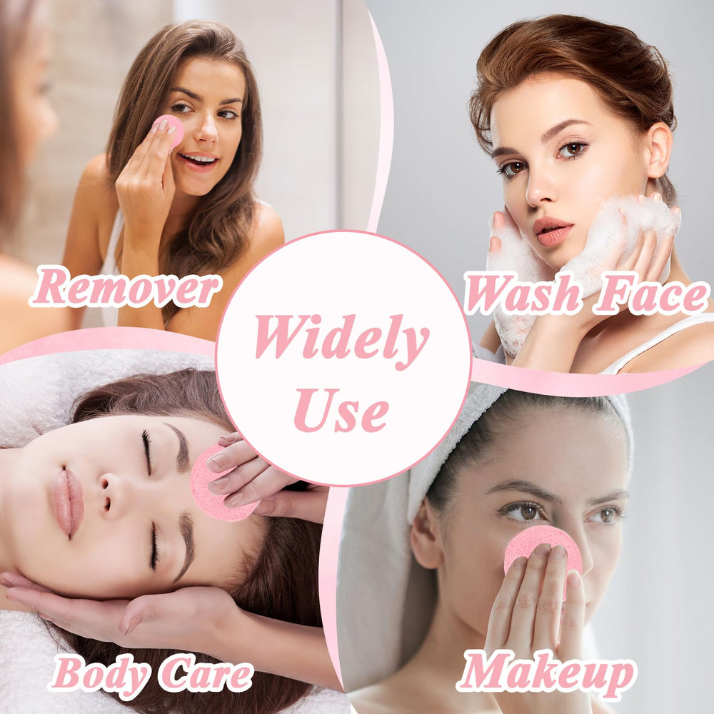 Éponge visage compressée Ysanciuu, se réhydrate facilement et prolonge la durée d'usage.