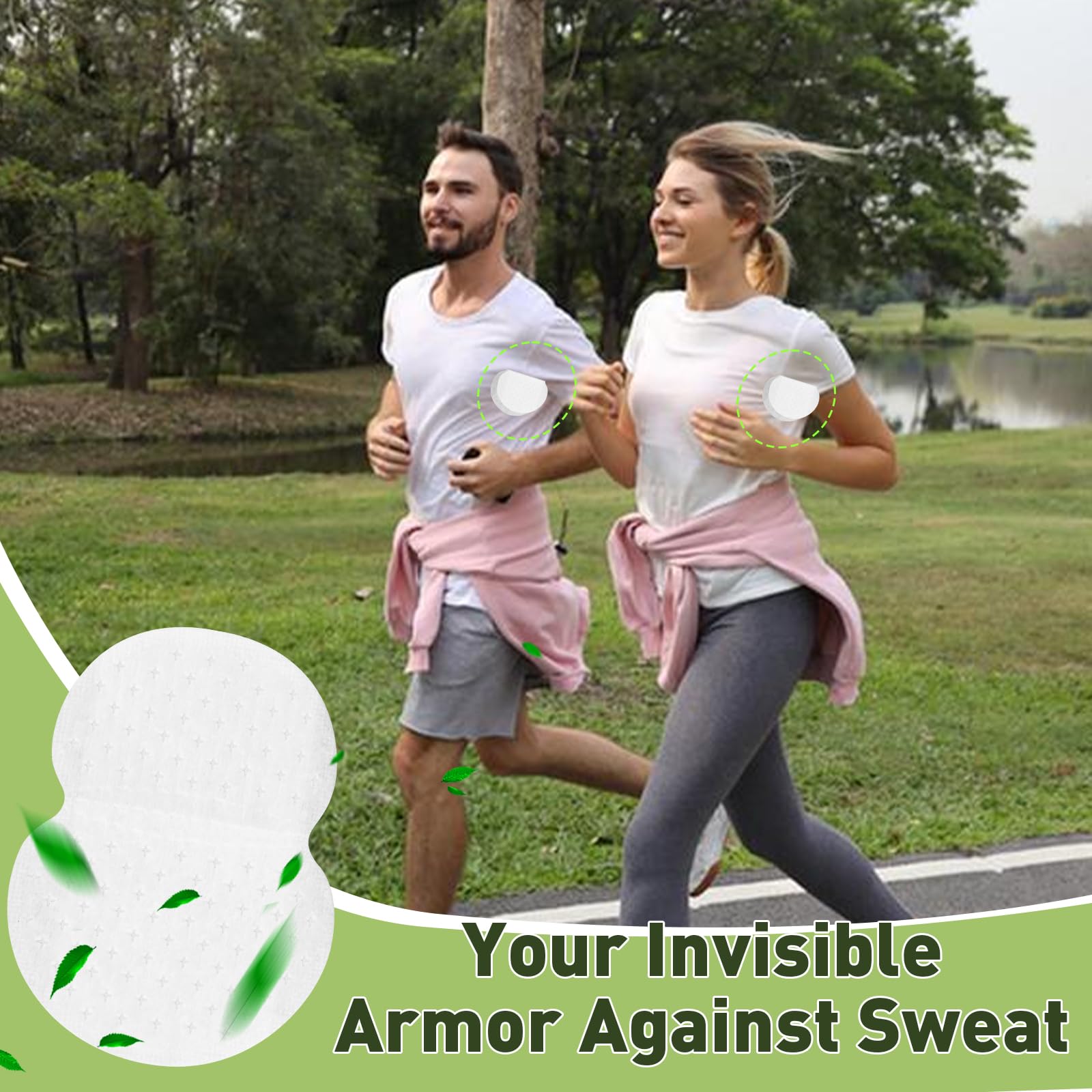 YSSPPOY coussins-aisselles-invisibles: absorption efficace sous les vêtements.