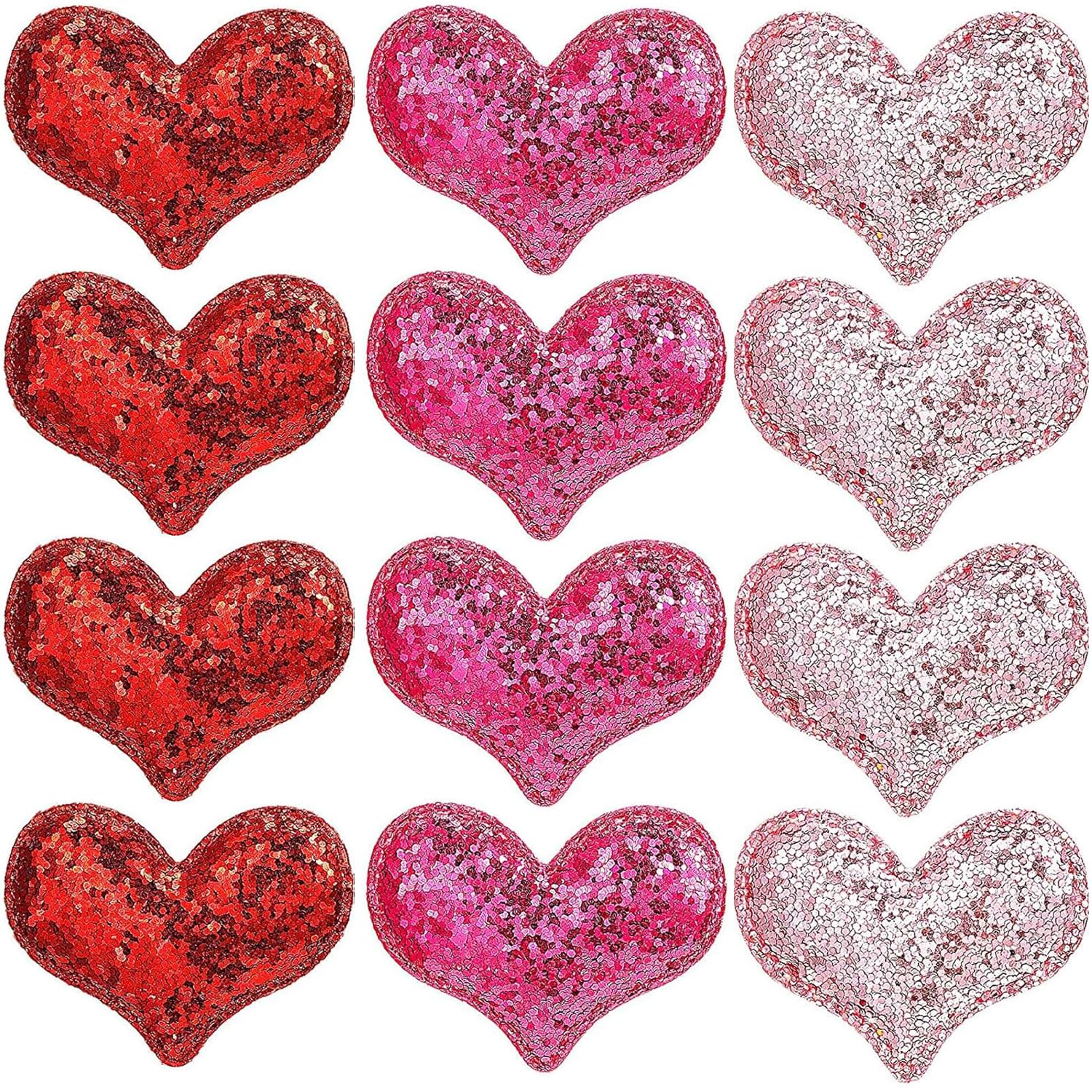 Pince-coeur Yssreey avec paillettes arc-en-ciel, idéale pour un look festif.