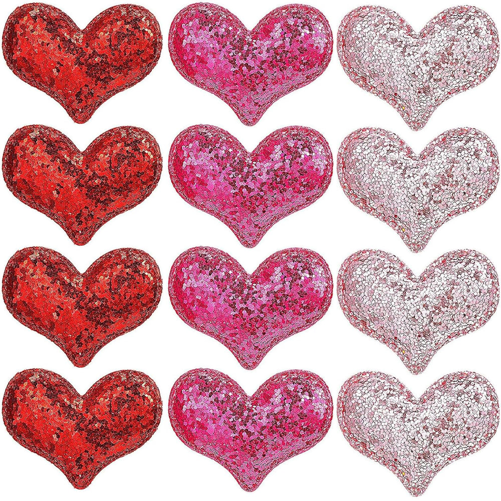 Pince-coeur Yssreey avec paillettes arc-en-ciel, idéale pour un look festif.