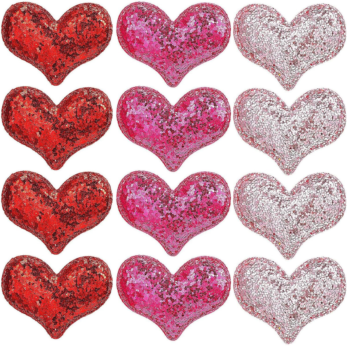 Pince-coeur Yssreey avec paillettes arc-en-ciel, idéale pour un look festif.