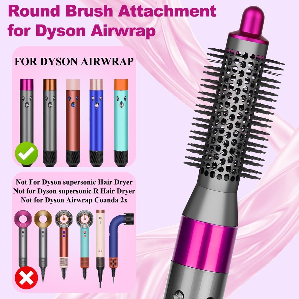 YTCHYYSK frange rebondie grâce à la brosse ronde
