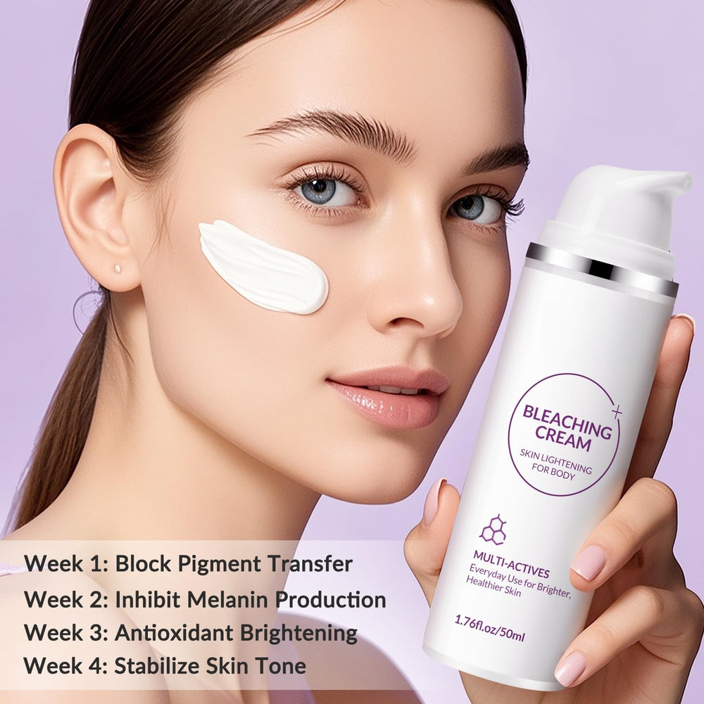 YTDB Crème éclaircissante - genoux, peau plus lumineuse et uniforme.