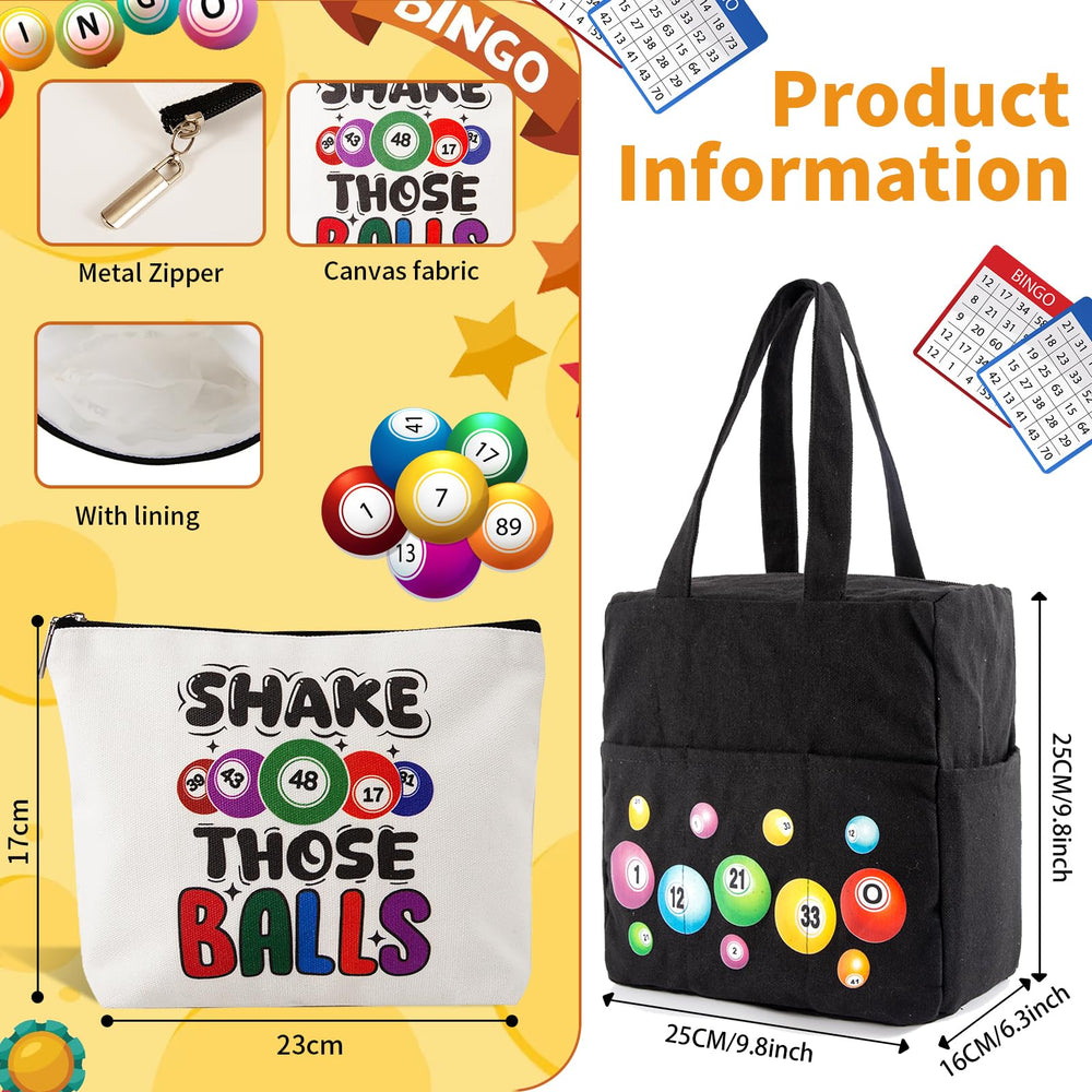 Sac bingo YTDYQFLZH en polyester durable pour usage quotidien