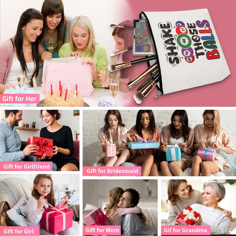 Tote bingo polyvalente YTDYQFLZH idéale pour accessoires et voyages