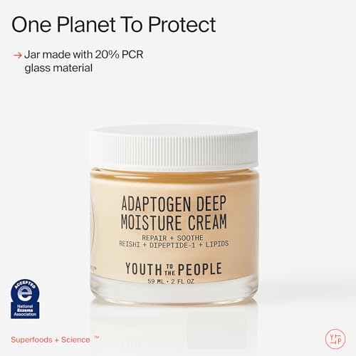 Youth To The People Adaptogen Crème: sceau NEA pour sécurité cutanée