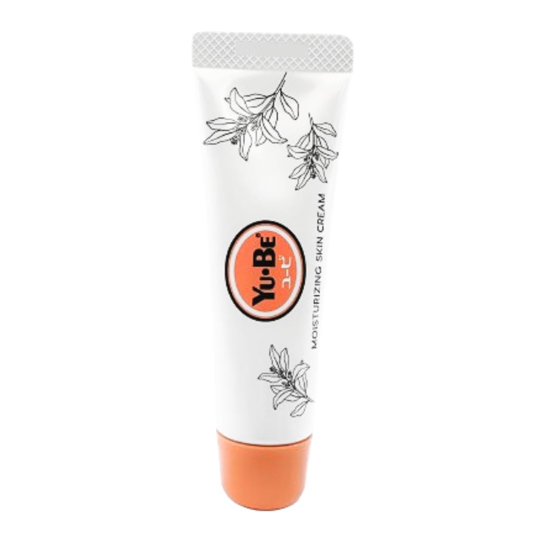 Yu-Be Crème hydratante en tube pour mains, hydrate en profondeur sans gras.
