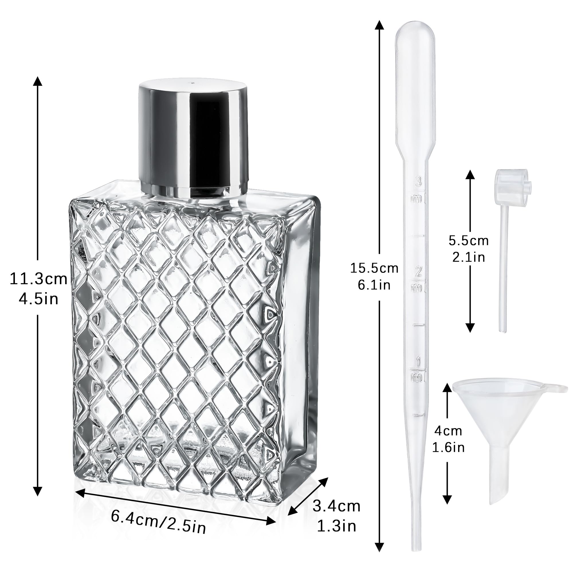 Entonnoirs en verre Yu Feng facilitant un remplissage propre et rapide.
