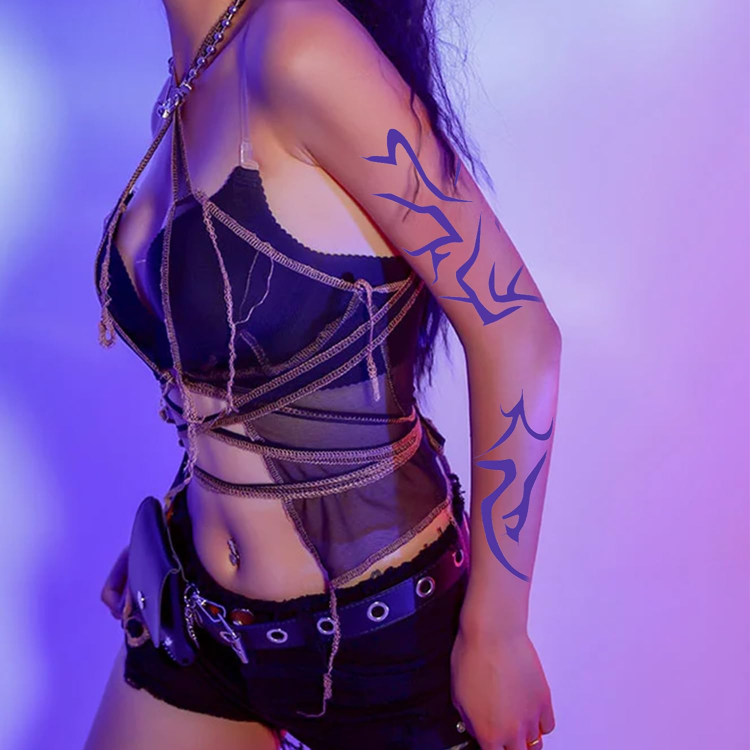 YU KUI LX tatouages Rumi – mélange de motifs pour personnages fantastiques