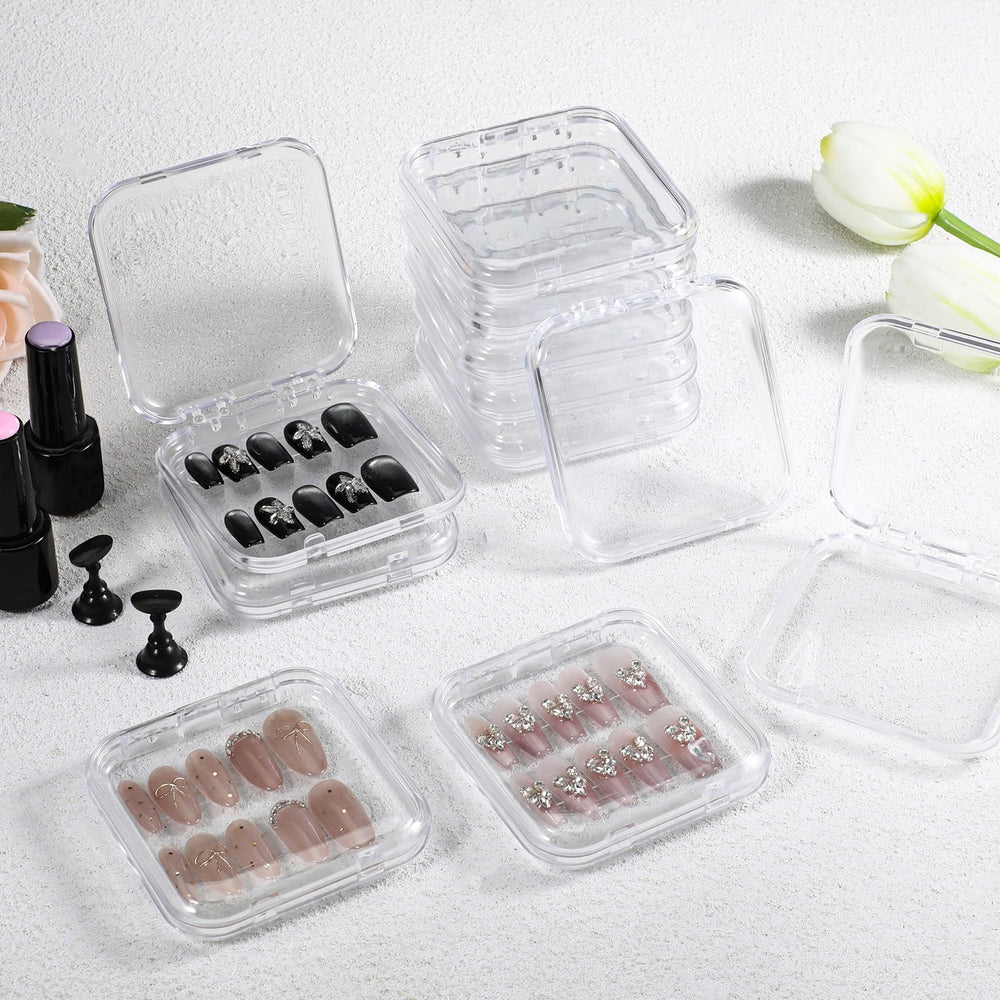 Couvercle transparent Yuanan sur la boîte, protège de la poussière et montre le contenu.