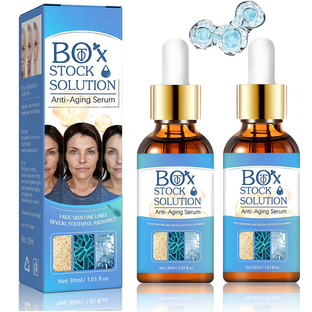 Sérum Yuanyuuo 2Box visage en flacon, hydratation durable.