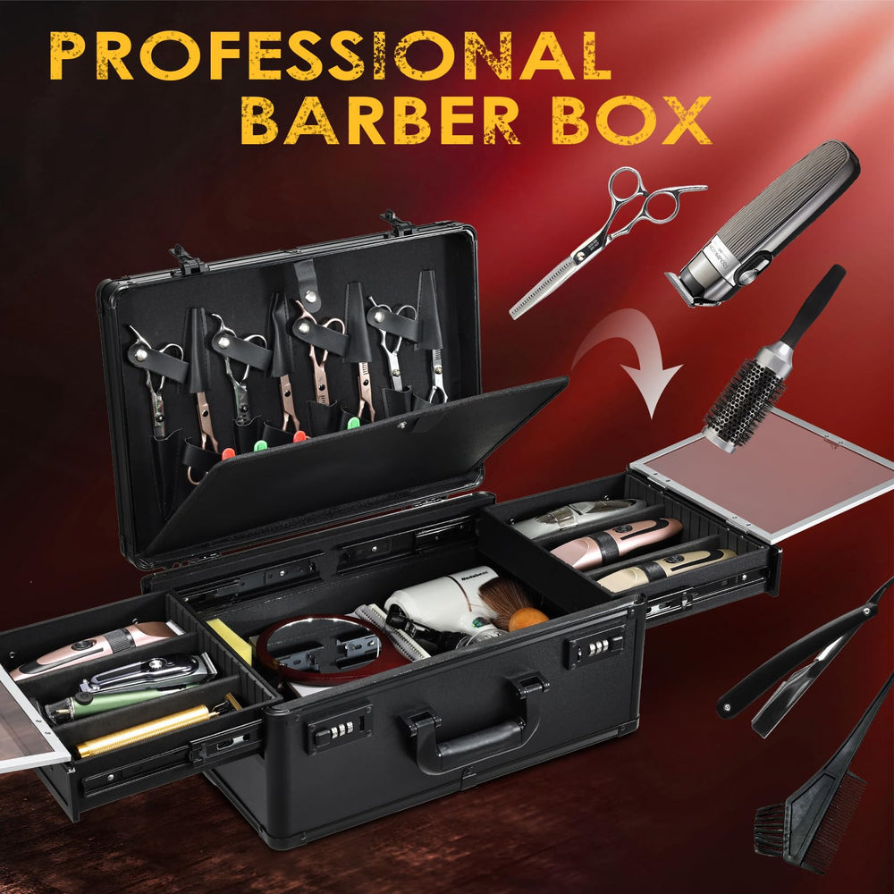 Yueieoun Barber Case porte-outils détachable pour un accès rapide